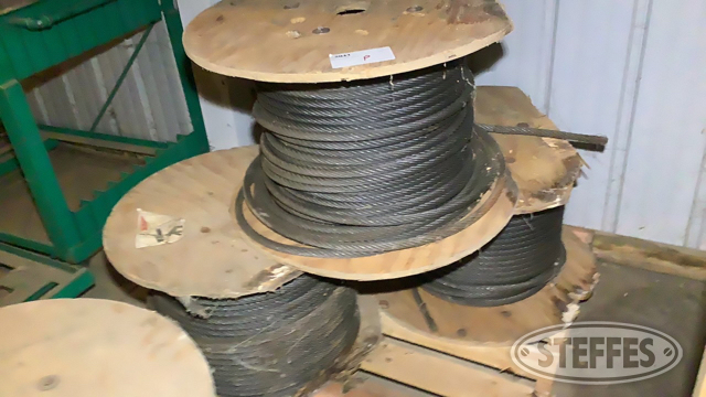 (3) Spools of 3/4" Cable